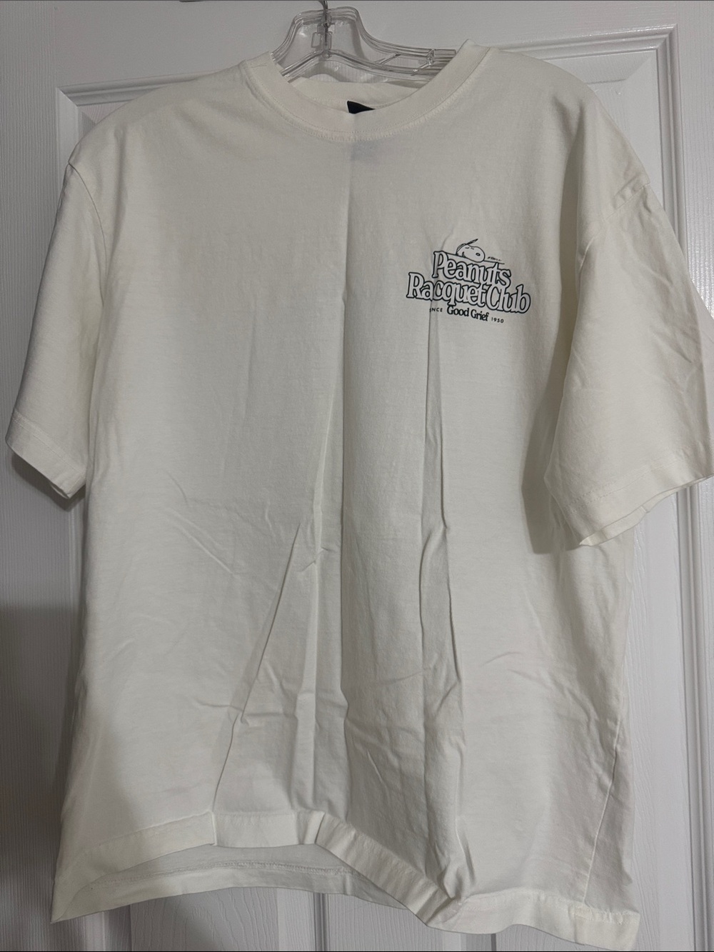 H&M Off-White Peanuts Racquet Club Graphic Tee
